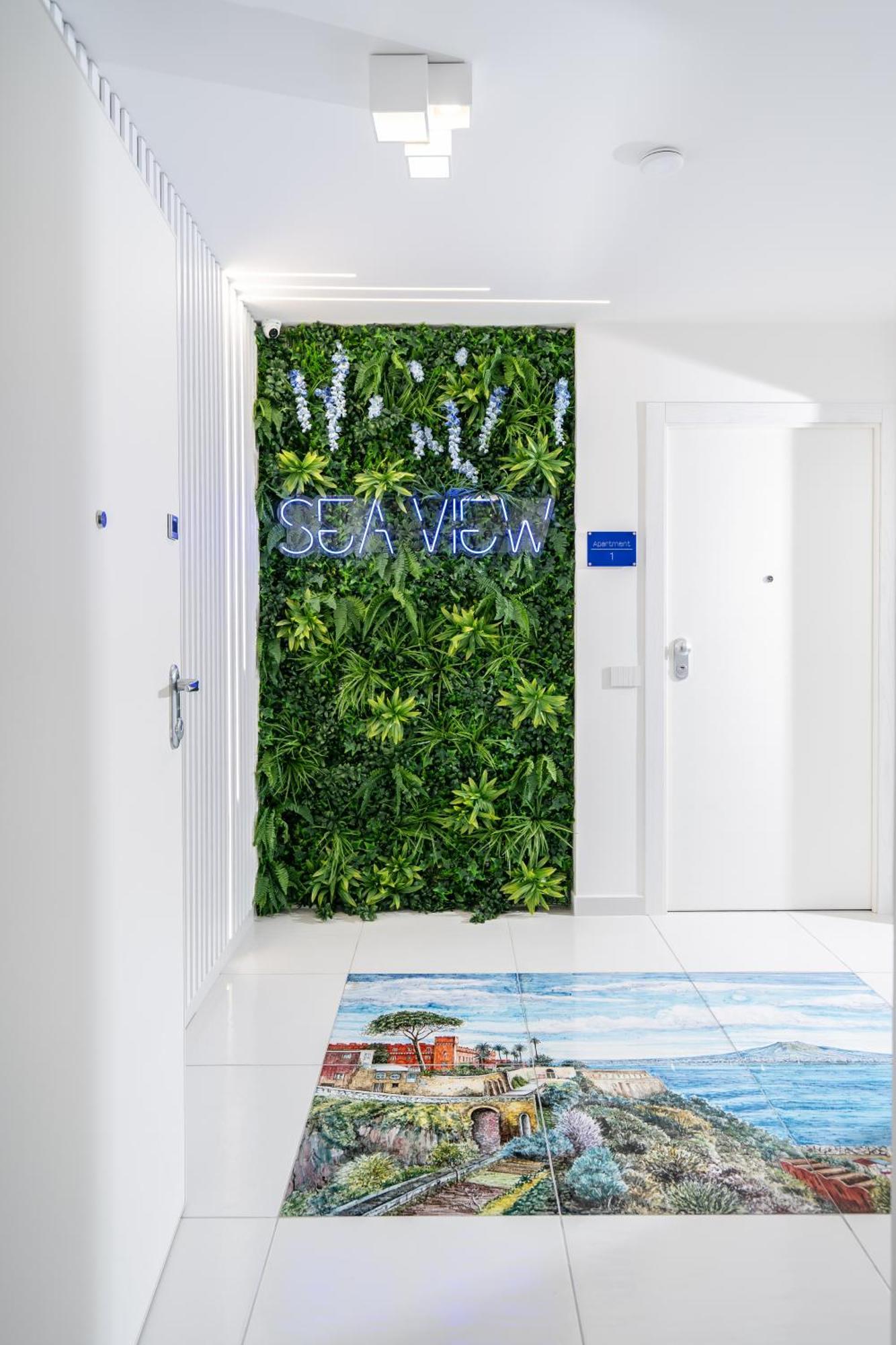 Sea View Deluxe Apartments Vico Equense Kültér fotó