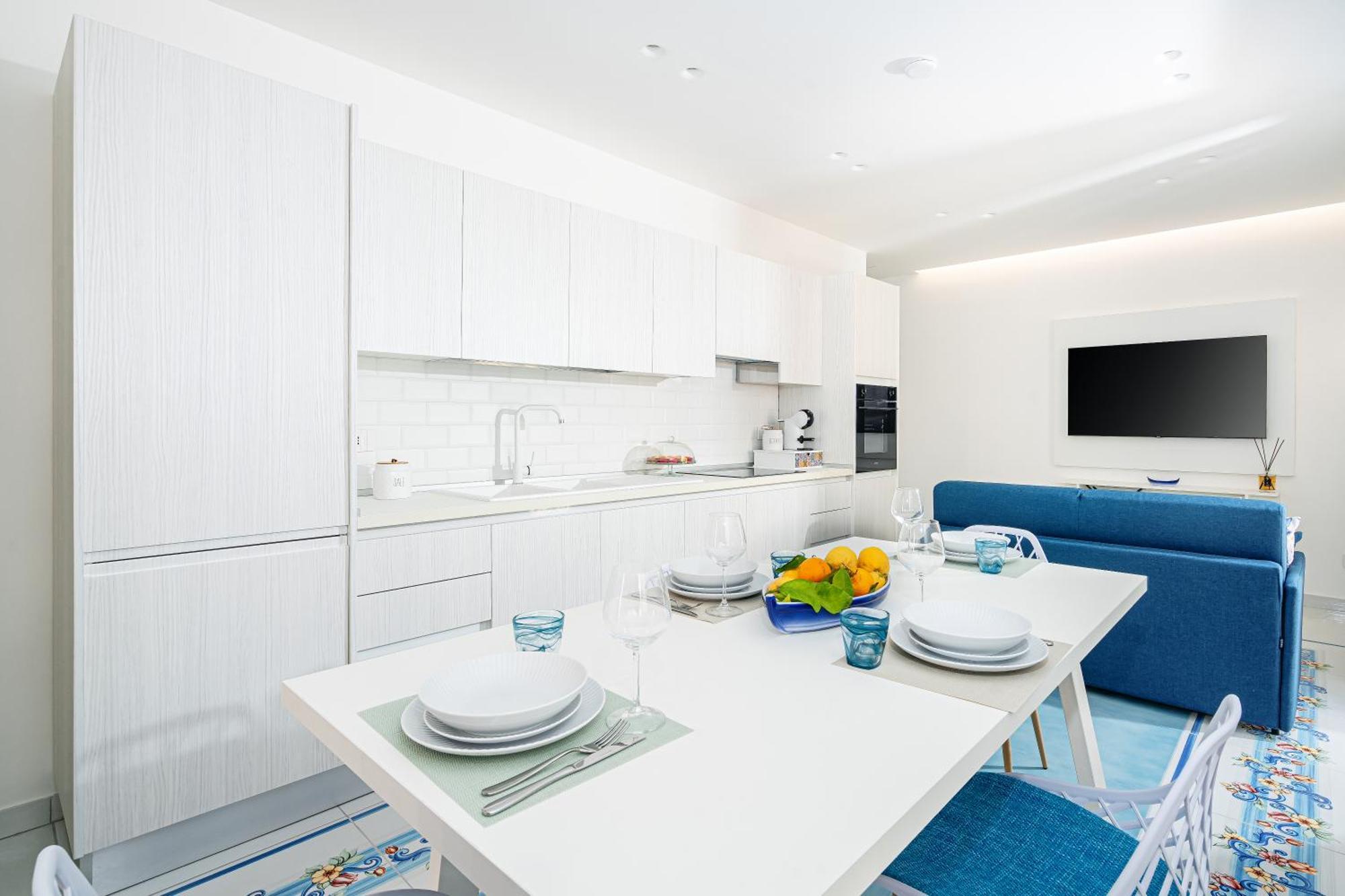 Sea View Deluxe Apartments Vico Equense Kültér fotó